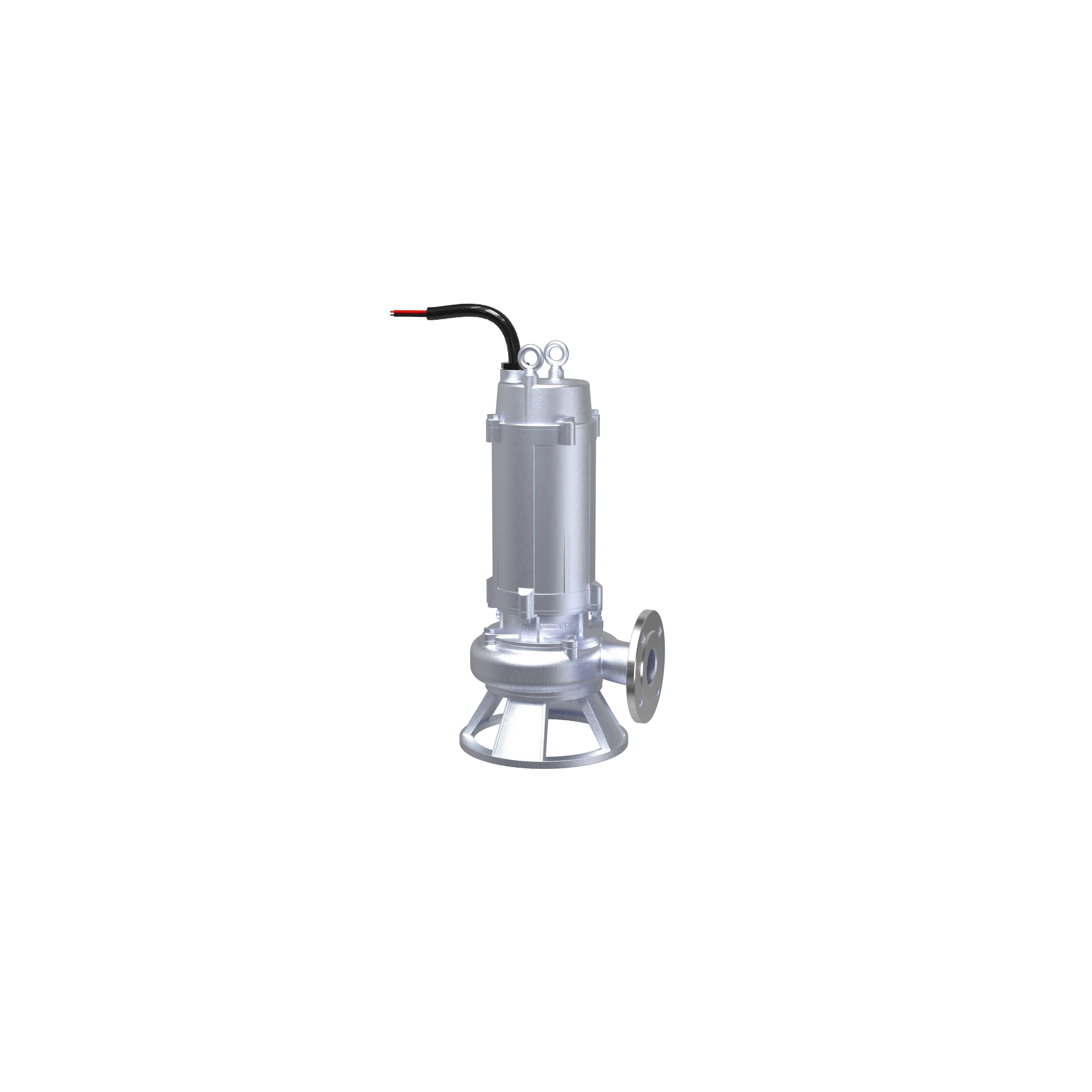 Motor Power：0.75~110 kW Inlet/Outlet Range：DN50-DN200 QW Stainless Steel Submersible Sewage Pump